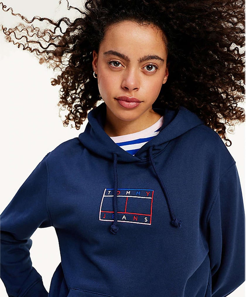 Womens tommy 2025 jeans hoodie