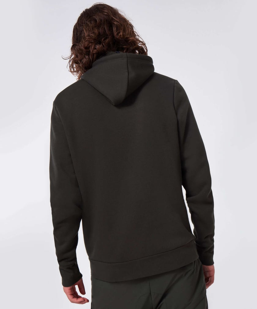 Sudadera negra con capucha de hombre Dondup Fleece UF697-999