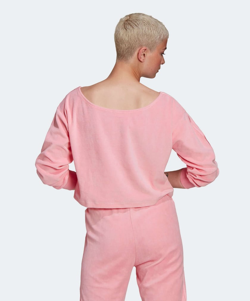 adidas Off Shoulder Women s Sweatshirt