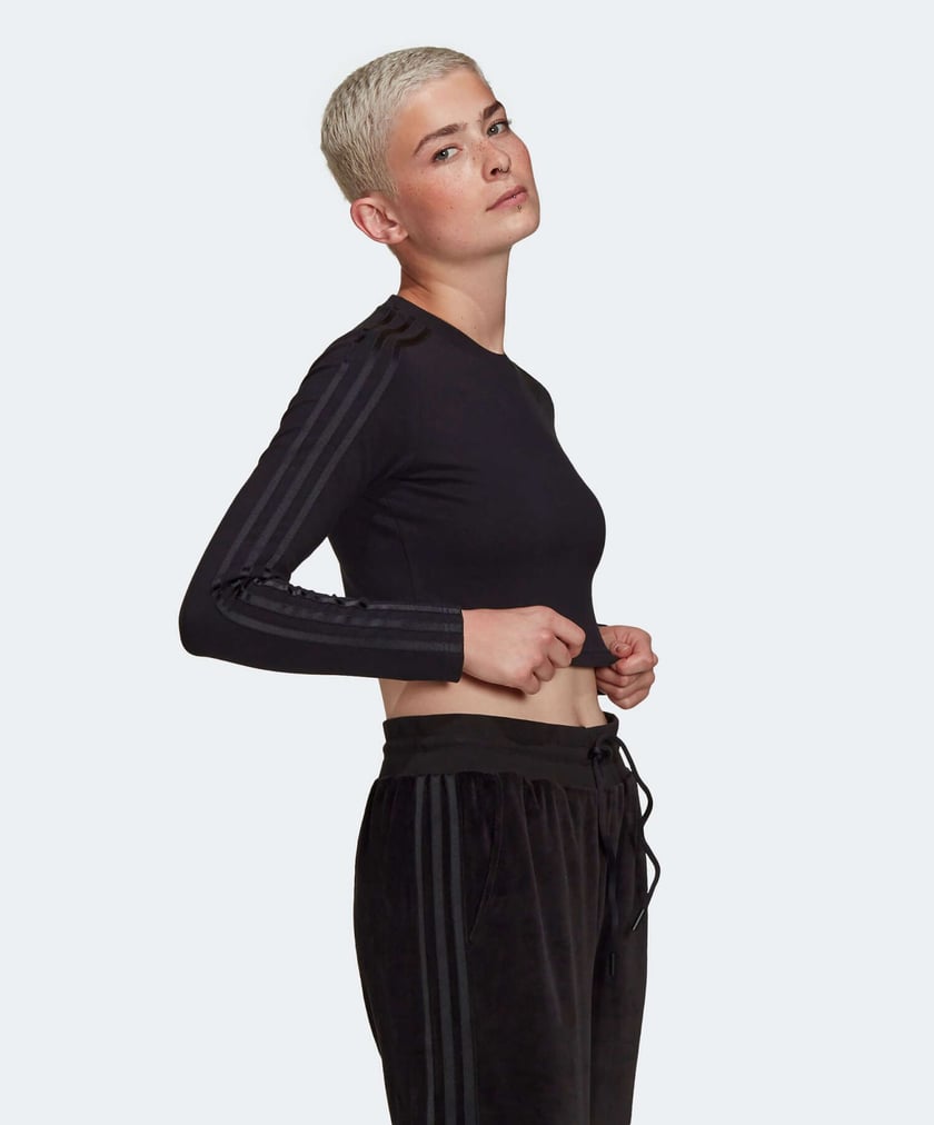 Crop top adidas manche longue discount