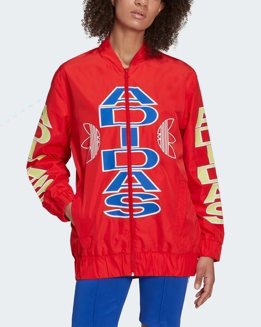 adidas Women s Windbreaker Rouge H20225 FOOTDISTRICT