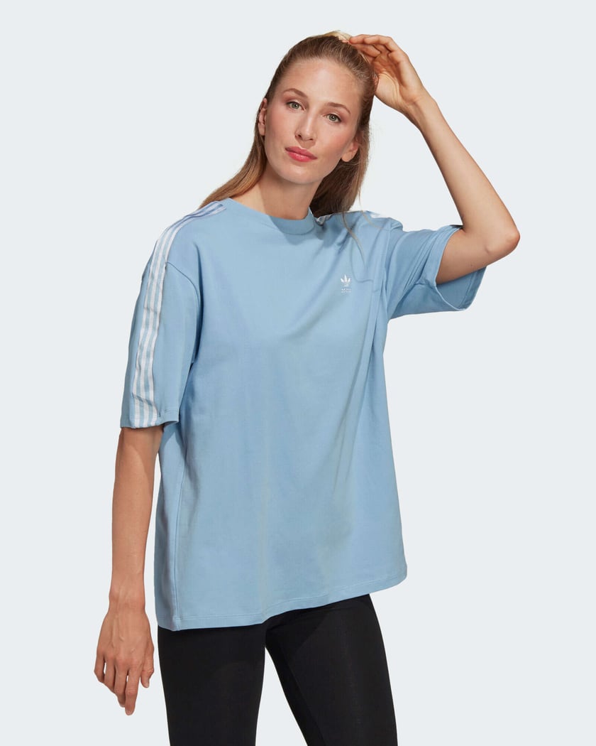 Adidas tape tee womens new arrivals