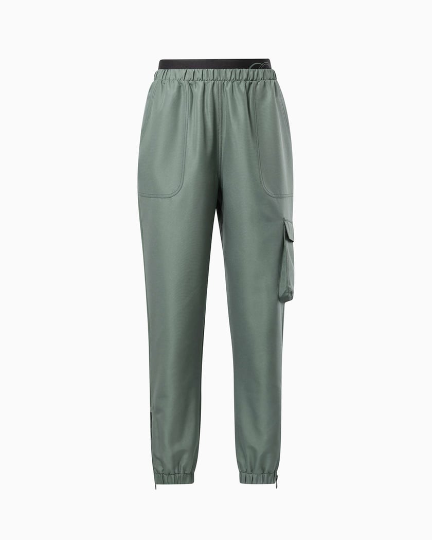 Pantalones reebok classic mujer verdes sale