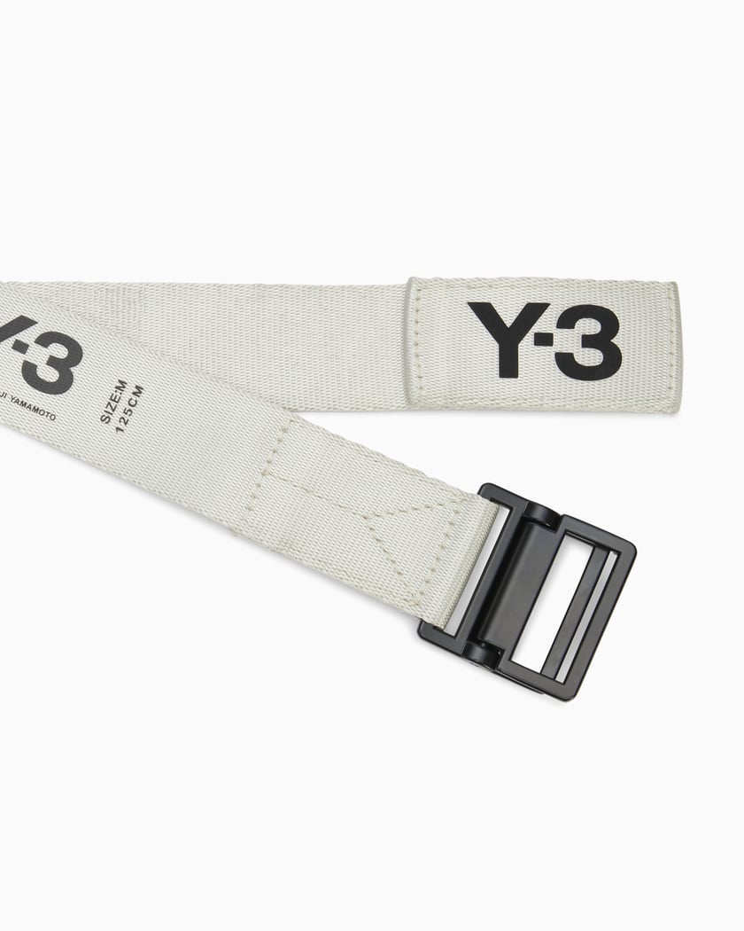 adidas Y 3 Classic Logo Unisex Belt L Gray H63102 FOOTDISTRICT