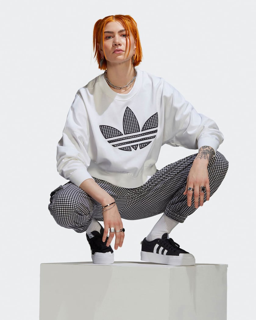 adidas Trefoil Women s Oversized Sweatshirt