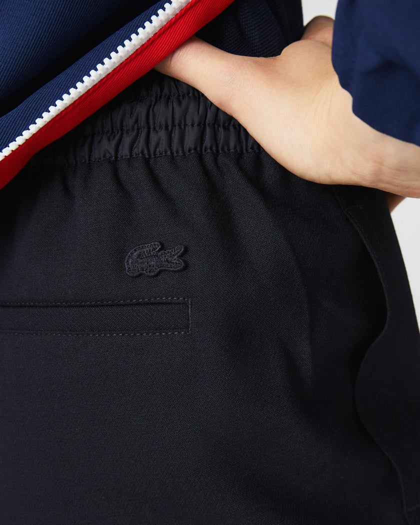 Lacoste Wool Blend Lightweight City Athletic Women's Pants Blu