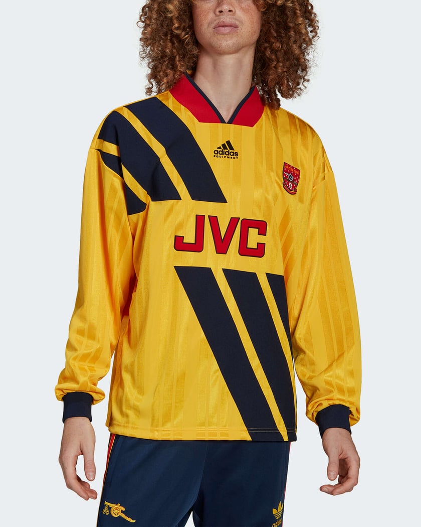 adidas x Arsenal FC 93 94 Men s T Shirt Yellow HK5627 Buy Online