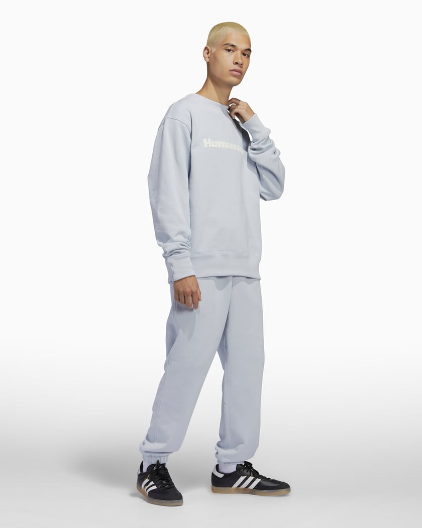 adidas x Pharrell Williams Basics Unisex Sweatshirt Azul HS4828