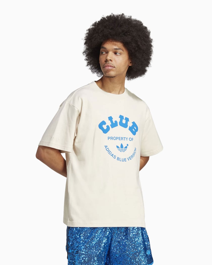 Camisetas adidas hombre beige online