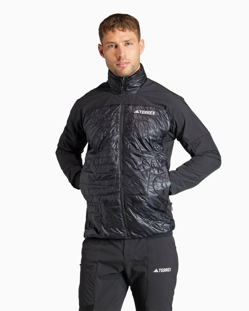 adidas Terrex Xperior Varilite Hybrid Men s PrimaLoft Jacket Black IB4196 FOOTDISTRICT