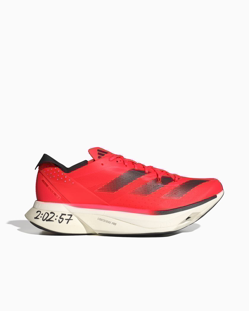 adidas Performance Adizero Adios Pro 3 Red ID3634 FOOTDISTRICT