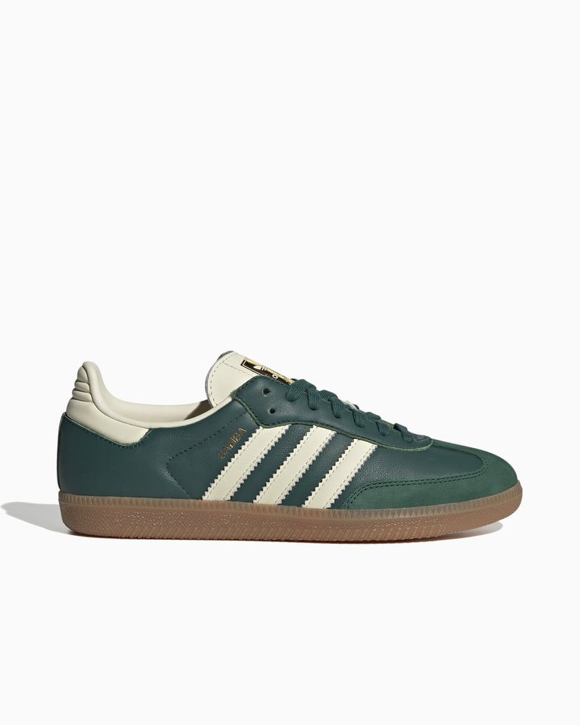 Ladies green adidas gazelle online