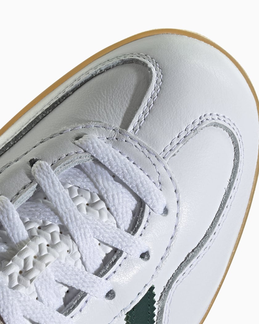 Adidas gazelle cuir blanche femme deals