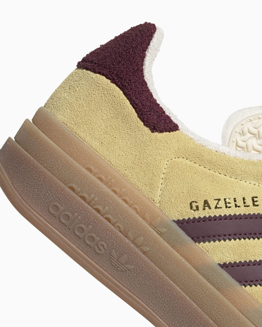 adidas Originals Women's Gazelle Bold Yellow IF5937 | FOOTDISTRICT