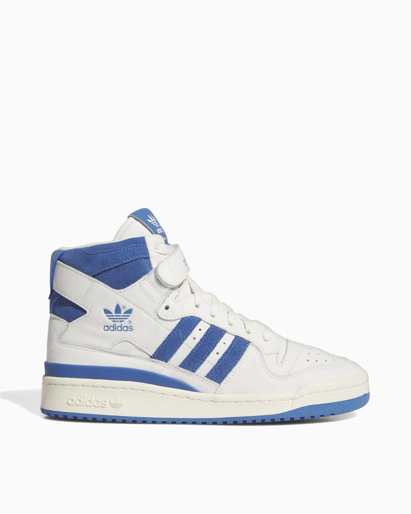 White adidas hi tops on sale