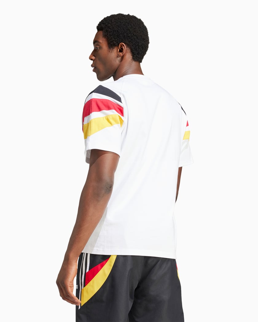 Camiseta adidas originals blanca store hombre