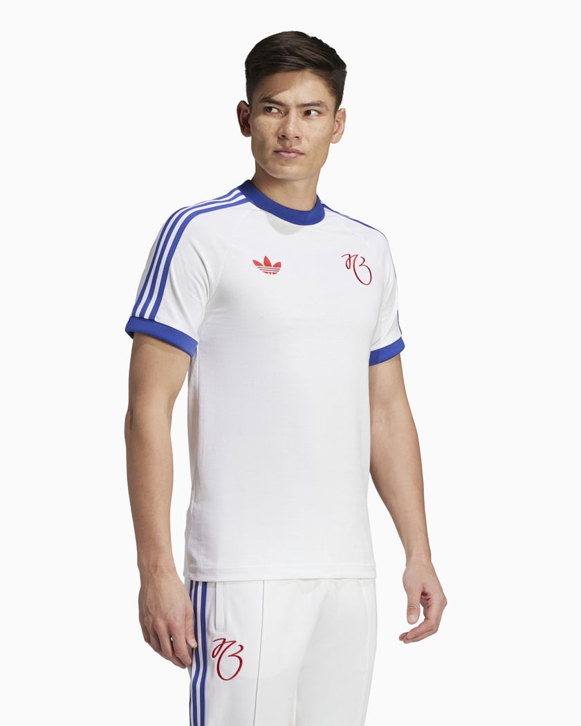 adidas Originals x Jude Bellingham 3 Stripes Men s T Shirt WeiB IM7920 FOOTDISTRICT