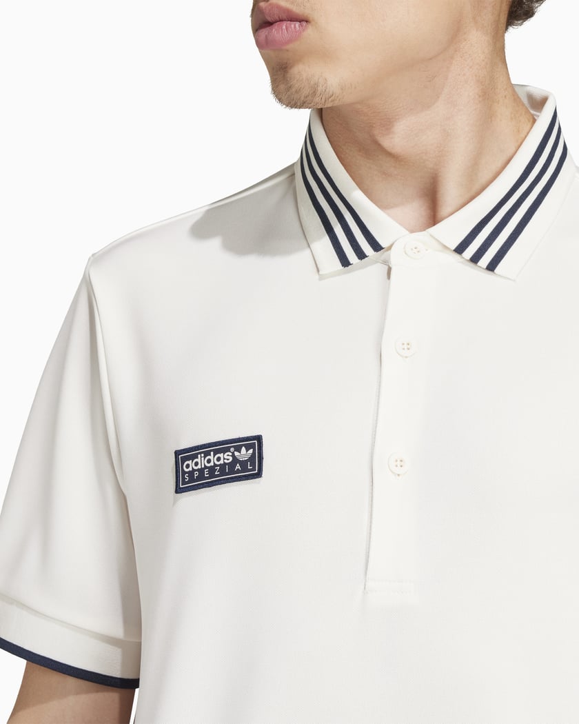 adidas Originals Spezial Men s Polo Blanc IM8919 FOOTDISTRICT
