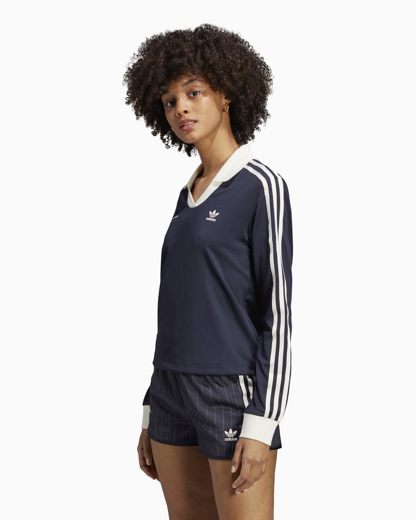adidas Originals x Sporty Rich Women s Long Sleeve Jersey Blue
