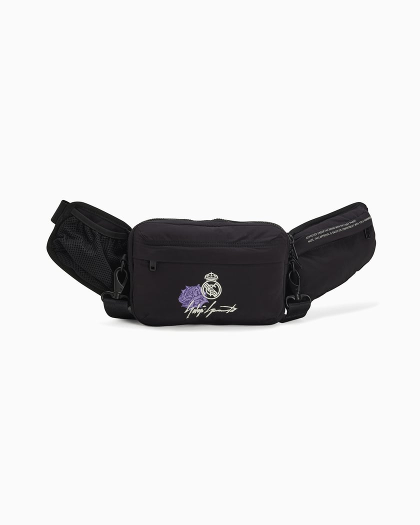adidas Y 3 x Real Madrid Unisex Crossbody Bag Negro IS5227 FOOTDISTRICT