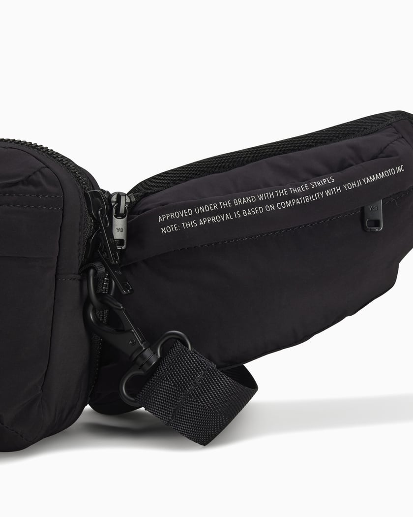adidas Y-3 x Real Madrid Unisex Crossbody Bag Black IS5227