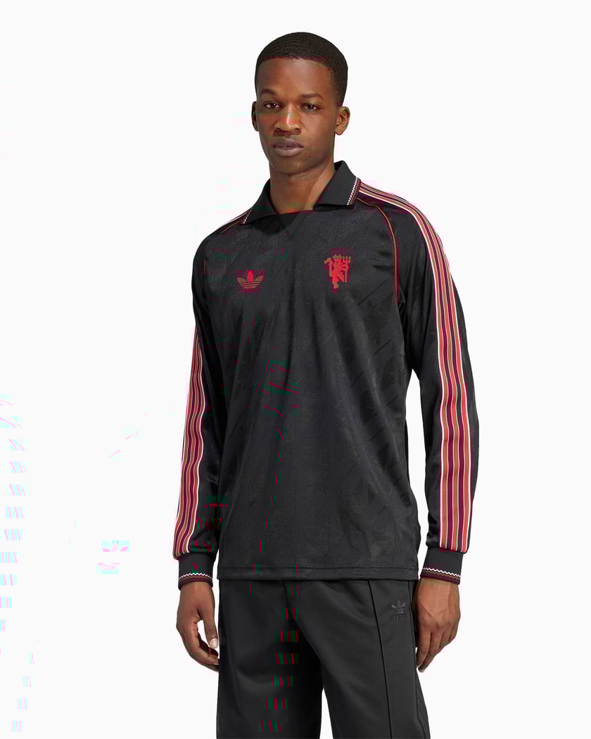 adidas Performance x Manchester United LFSTLR Men s Football Jersey Black IS6522 FOOTDISTRICT