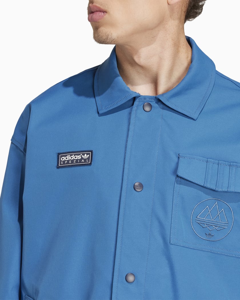 adidas Originals Spezial Wingrove Men s Jacket Blue IT4262 FOOTDISTRICT