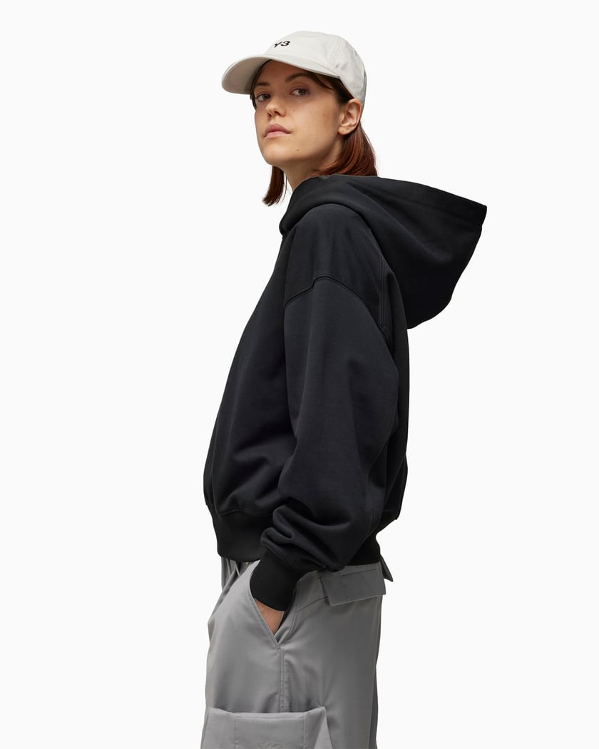 adidas Y 3 Women s French Terry Boxy Hoodie Nero IV5548 Acquista