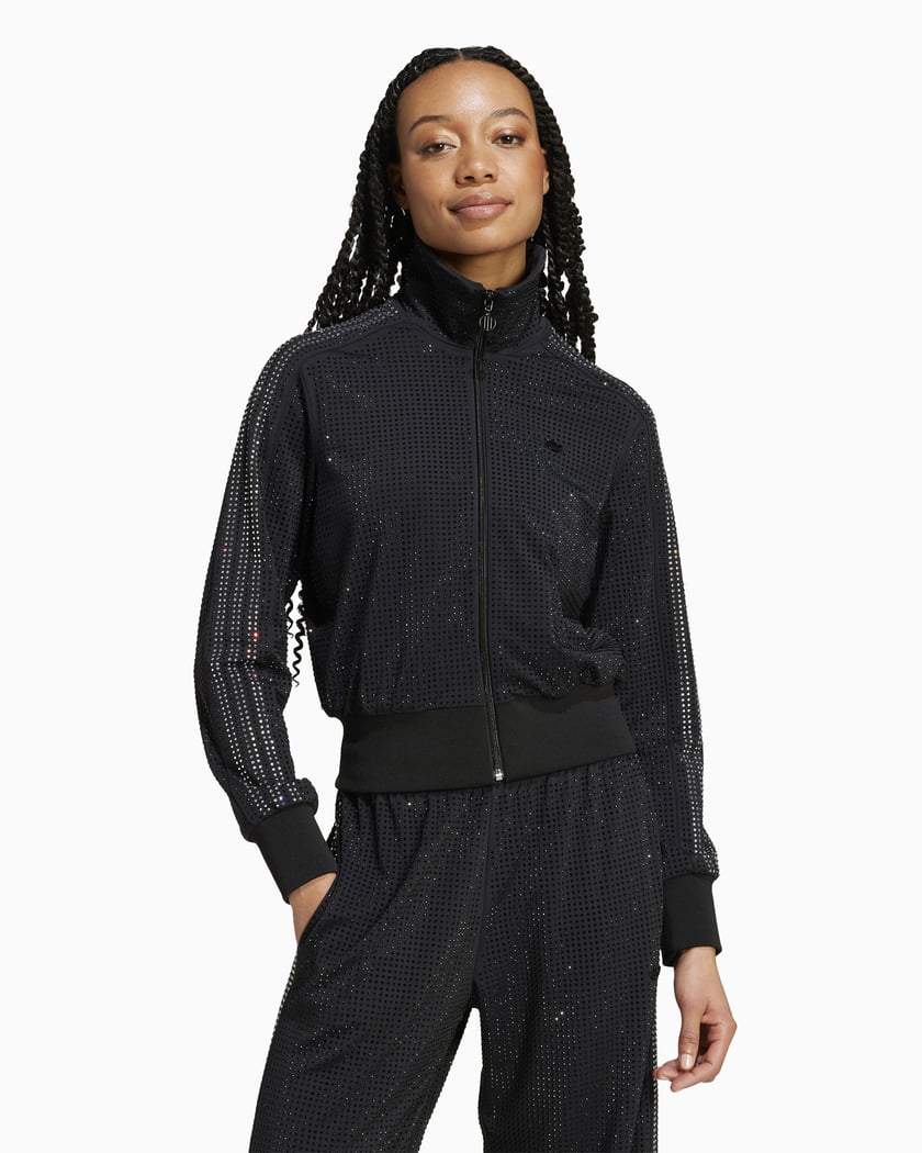 Adidas printed track jacket shop