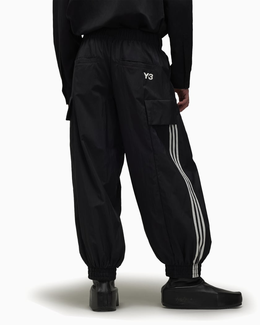 adidas Y 3 Allover Printed Men s Nylon Shell Pants Nero IW7498 FOOTDISTRICT