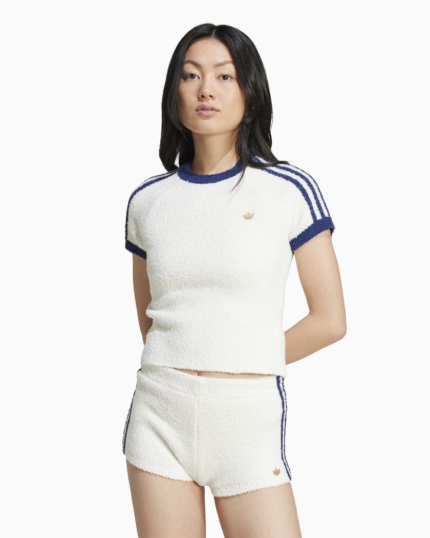Wit adidas shirt dames online