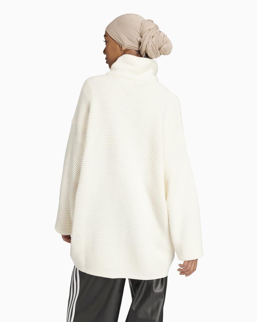 Adidas turtleneck white sales