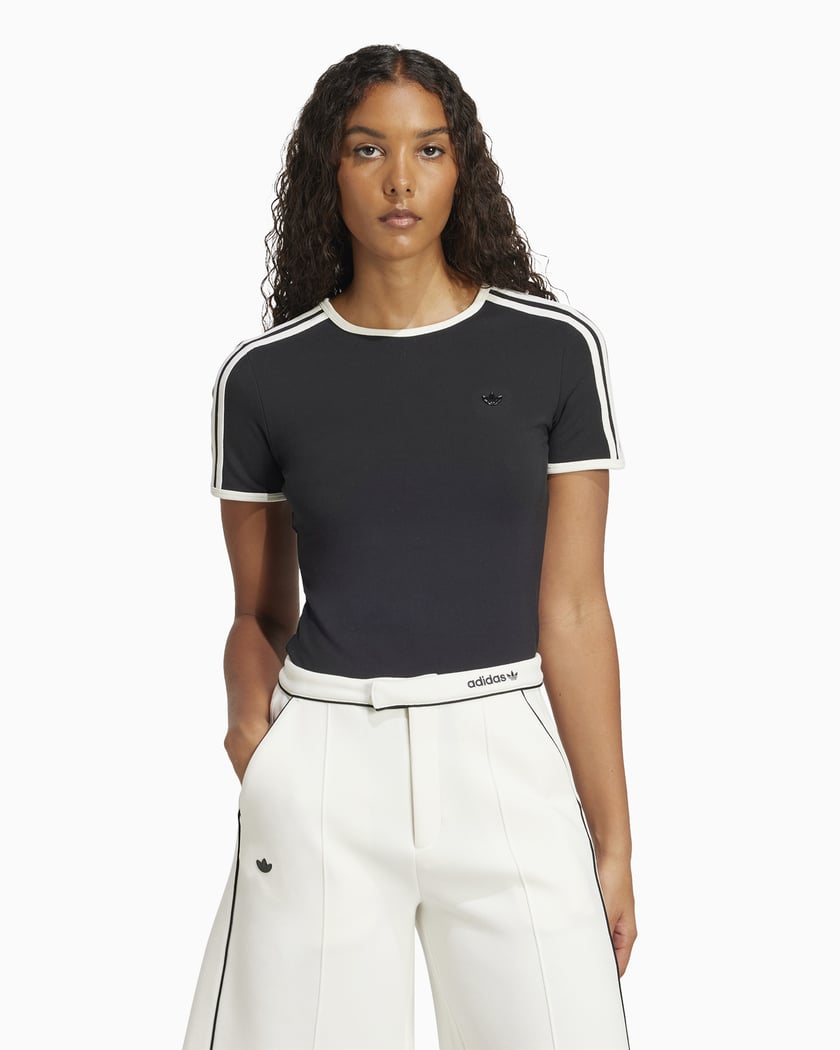 Adidas originals t-shirt 3-stripes california femme discount