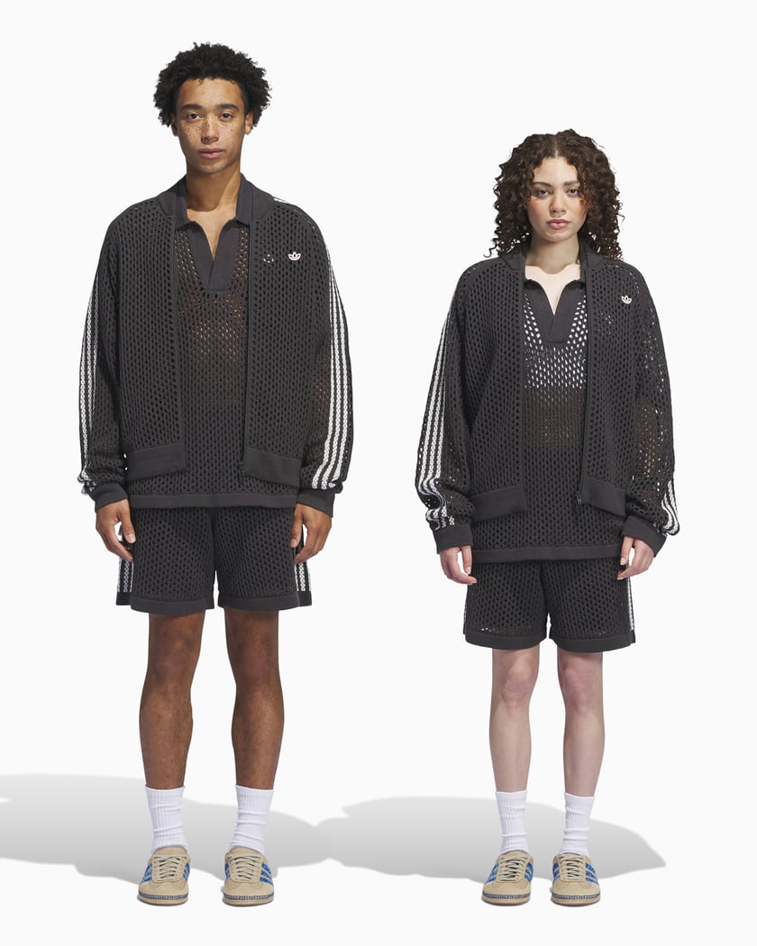 adidas Originals x CLOT By Edison Chen Unisex Track Jacket Nero JF4267 FOOTDISTRICT