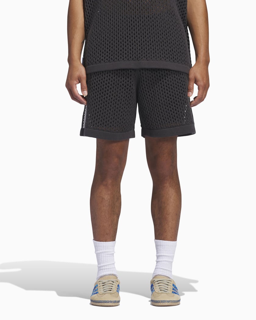 adidas Originals x CLOT By Edison Chen Unisex Crochet Shorts Negro JF4273 |  FOOTDISTRICT