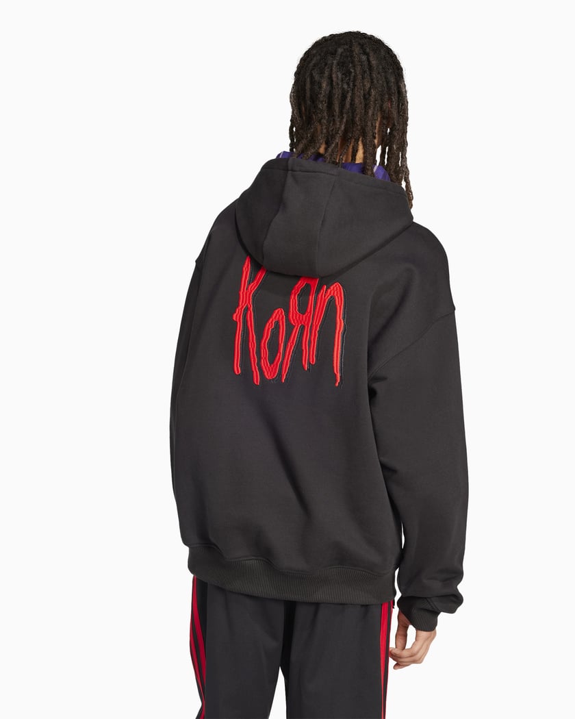adidas Originals x Korn Men s Hoodie Black JG1337 FOOTDISTRICT