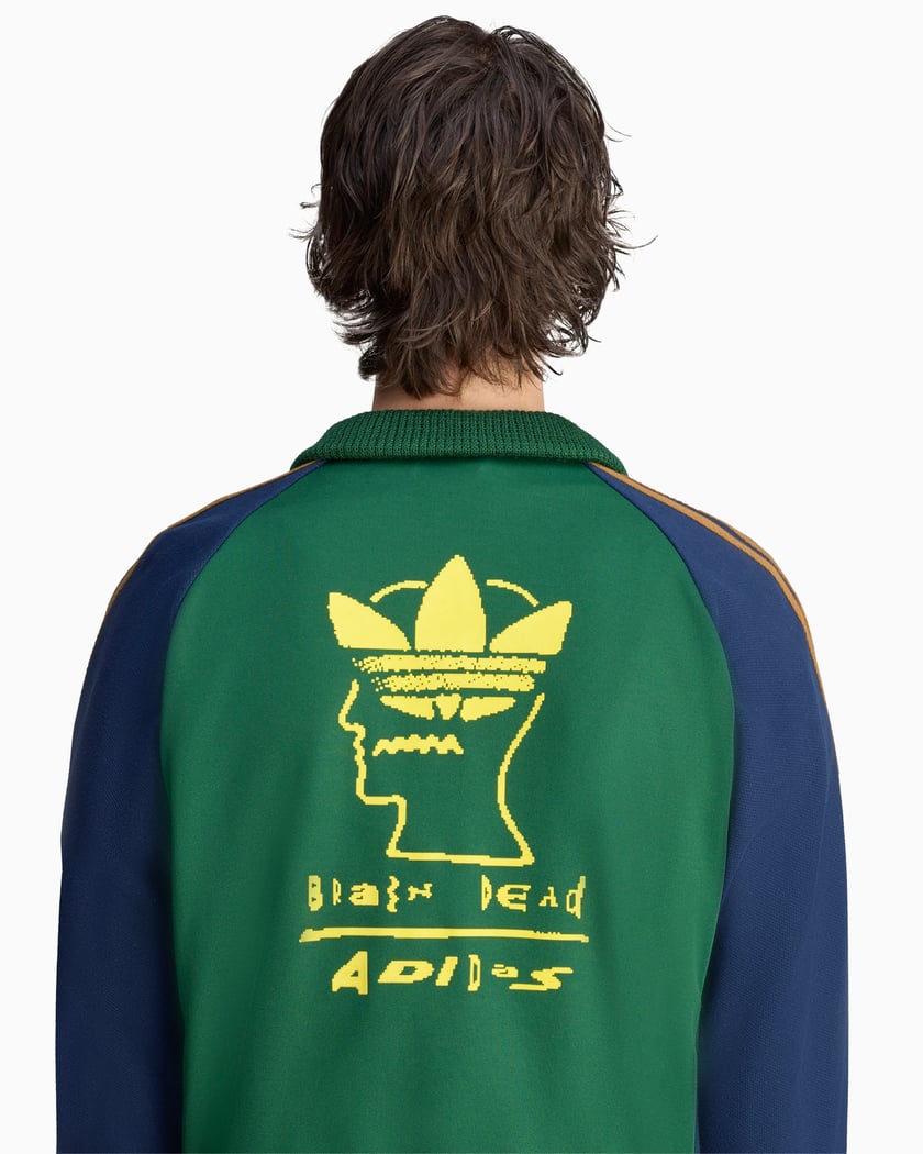 adidas Originals x Brain Dead Unisex Track Jacket Green