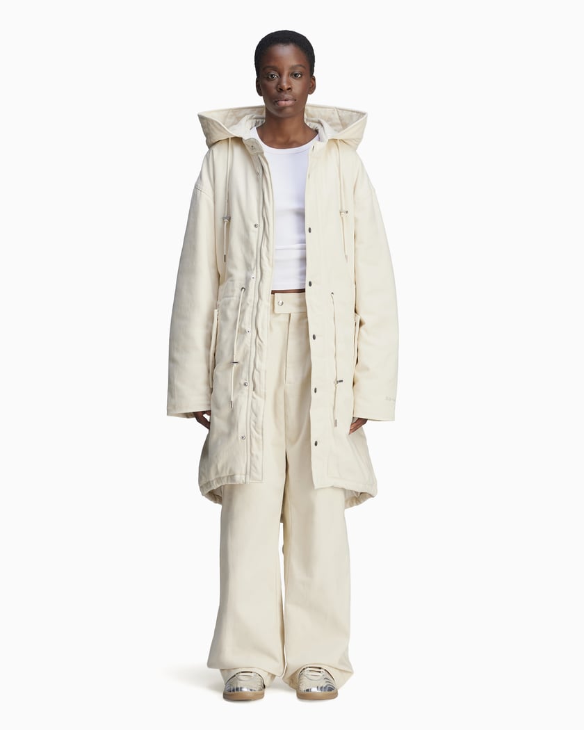 adidas Originals x Wales Bonner Men s Coach Jacket Beige JJ2928 FOOTDISTRICT