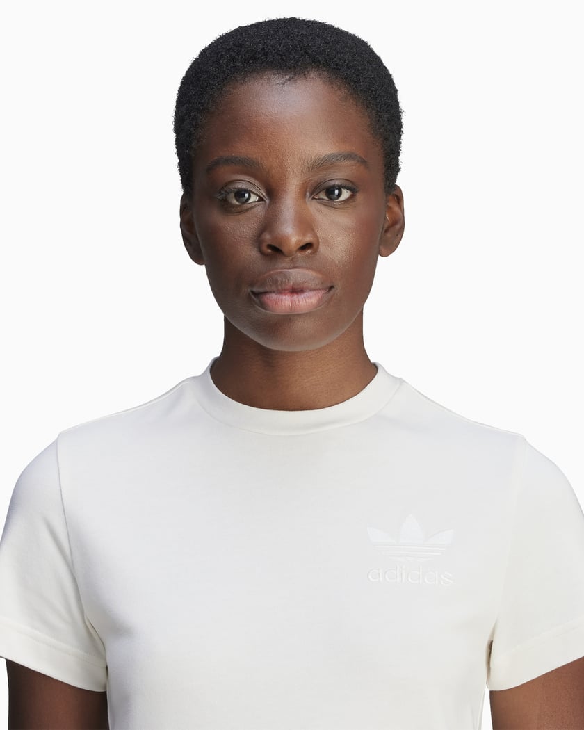 adidas Originals x Wales Bonner Women s T Shirt WeiB JL7671 FOOTDISTRICT