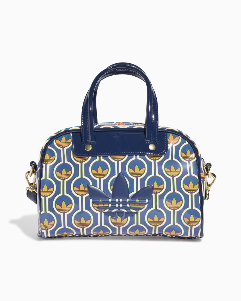 adidas Originals Unisex Mini Bowling Shoulder Bag Blu JM9244 FOOTDISTRICT