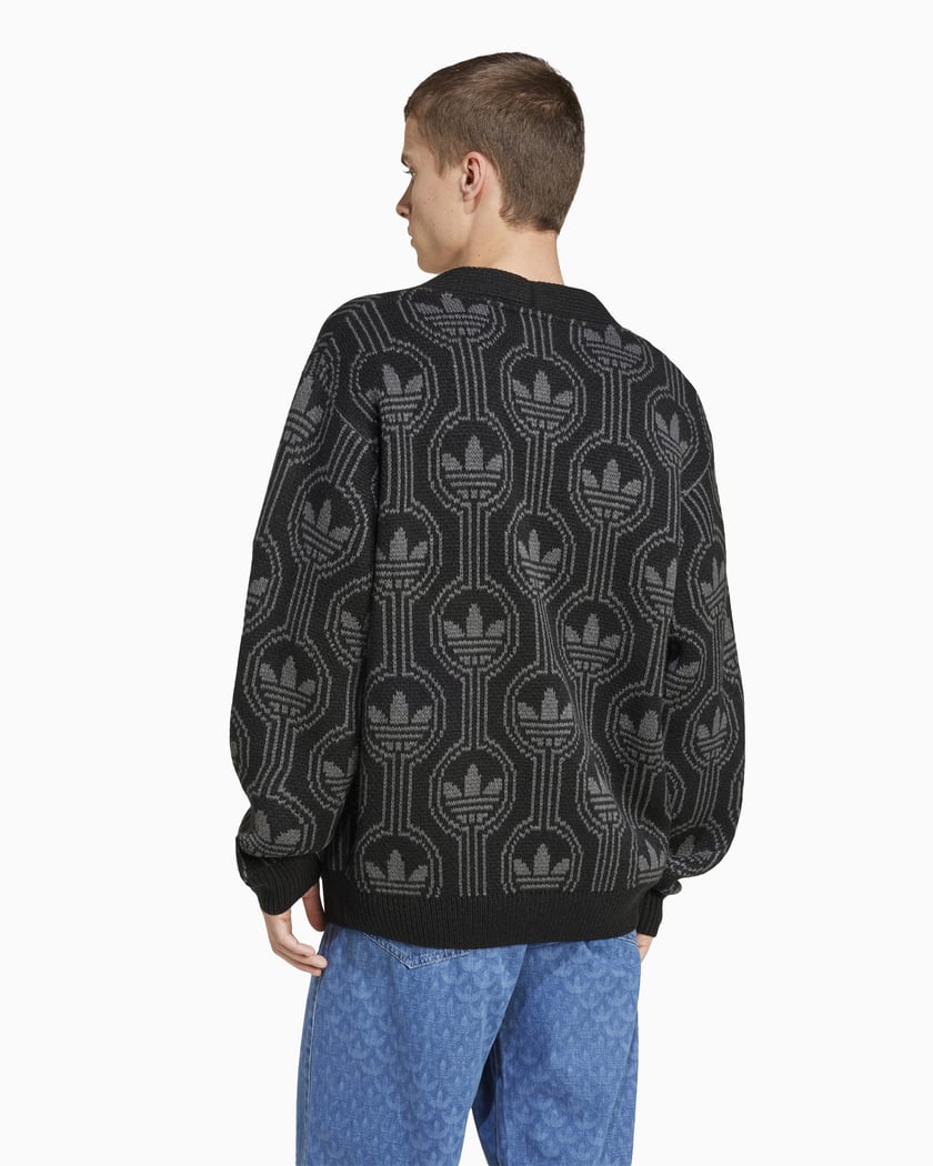 Adidas cardigan mens hot sale