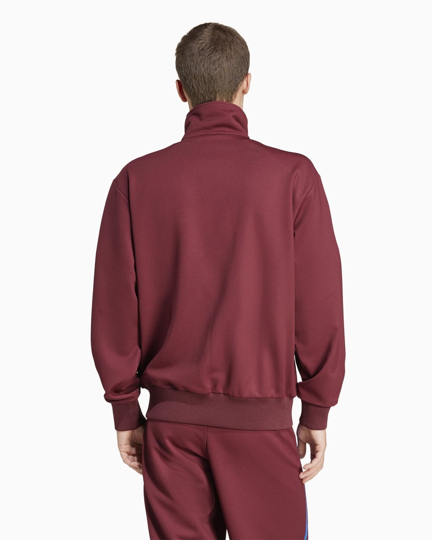 Adidas velour red deals