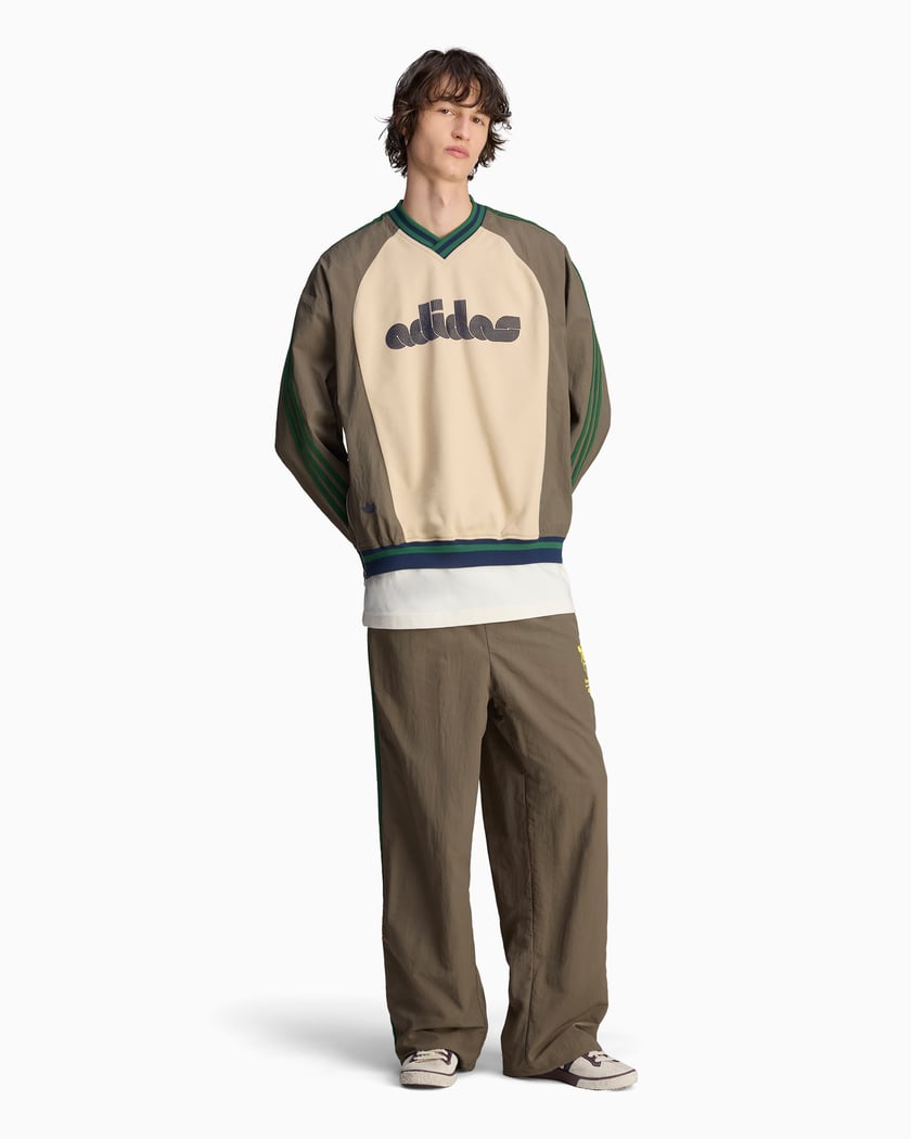 若者に人気のブランド Unisex Dead Brain x Originals adidas Sweatshirt JN7153 Brown トップス