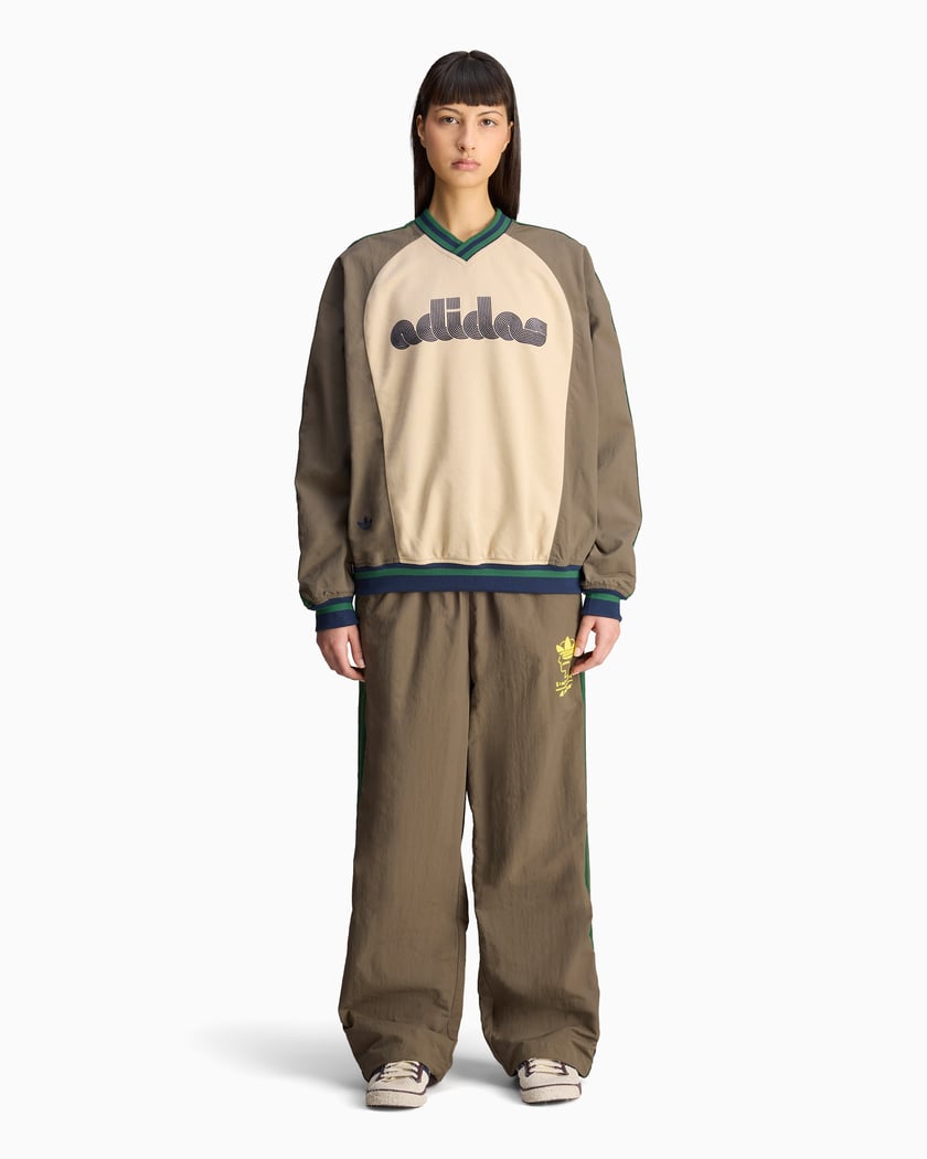 adidas Originals x Brain Dead Unisex Sweatshirt Brown JN7153