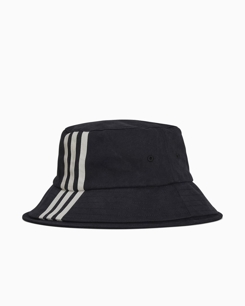 adidas Y-3 STRP Unisex Bucket Hat Black JN7192 | FOOTDISTRICT