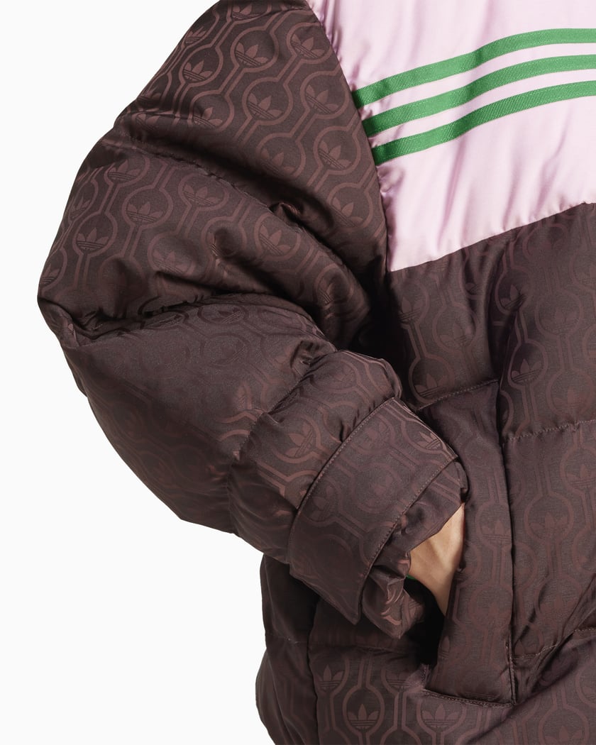 Adidas jassen dames bruin shop