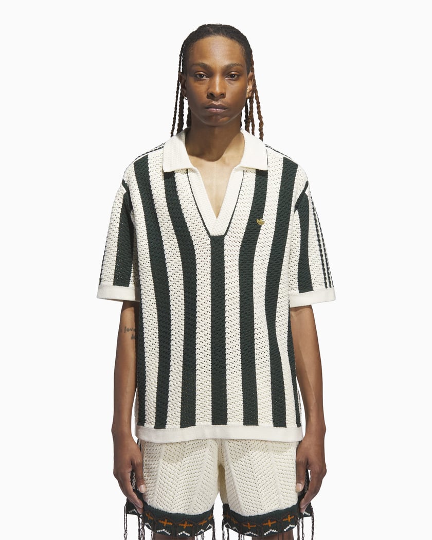 Clot x polo コラボポロシャツ ADIDAS] CLOT X ADIDAS KNIT POLO : 2color (adidas/ポロシャツ