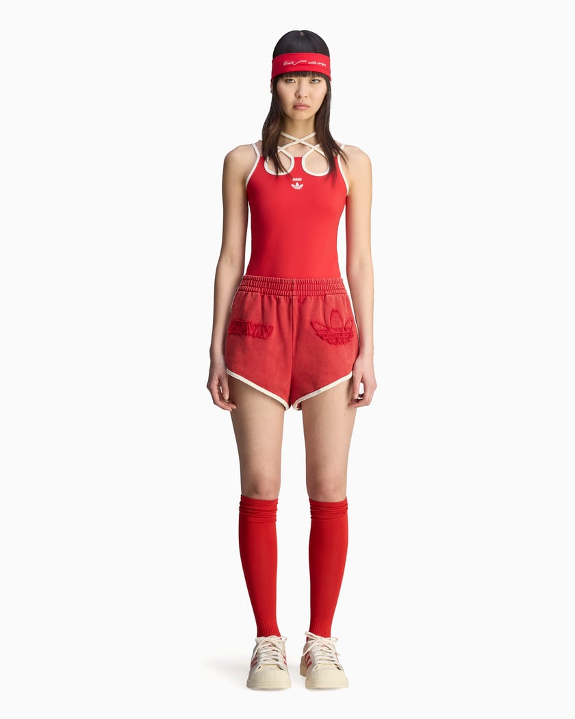 adidas Originals x AVAVAV Women's Shorts Red JP4860