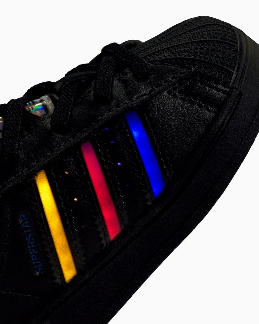 Tenis Superstar Tenis Con Luces Adidas 2024 Zapatillas Con Luces