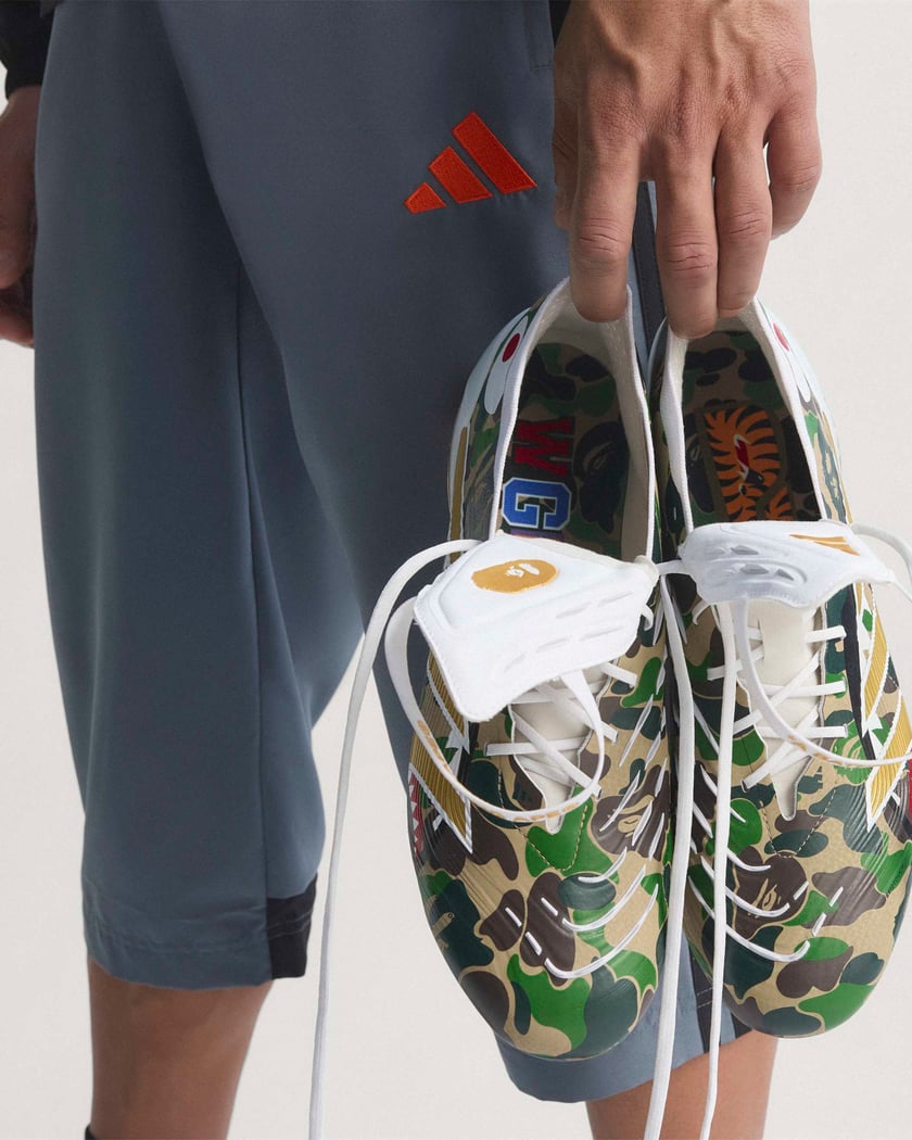 adidas Originals x BAPE Predator Elite Verde, Dorado JS3104